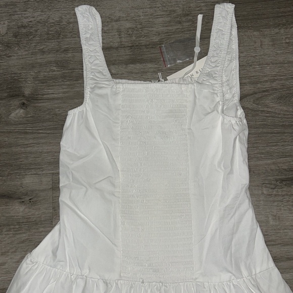 Moon River Corset Top Button Down Tiered Maxi Dress - Picture 9 of 11